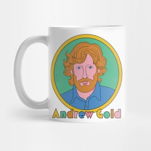 Andrew Gold / Reto 80s Style Fan Design Mug